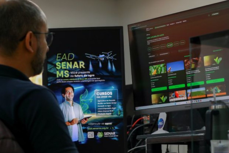 EaD do Senar/MS oferece cursos gratuitos e com certificado para quem vive do campo