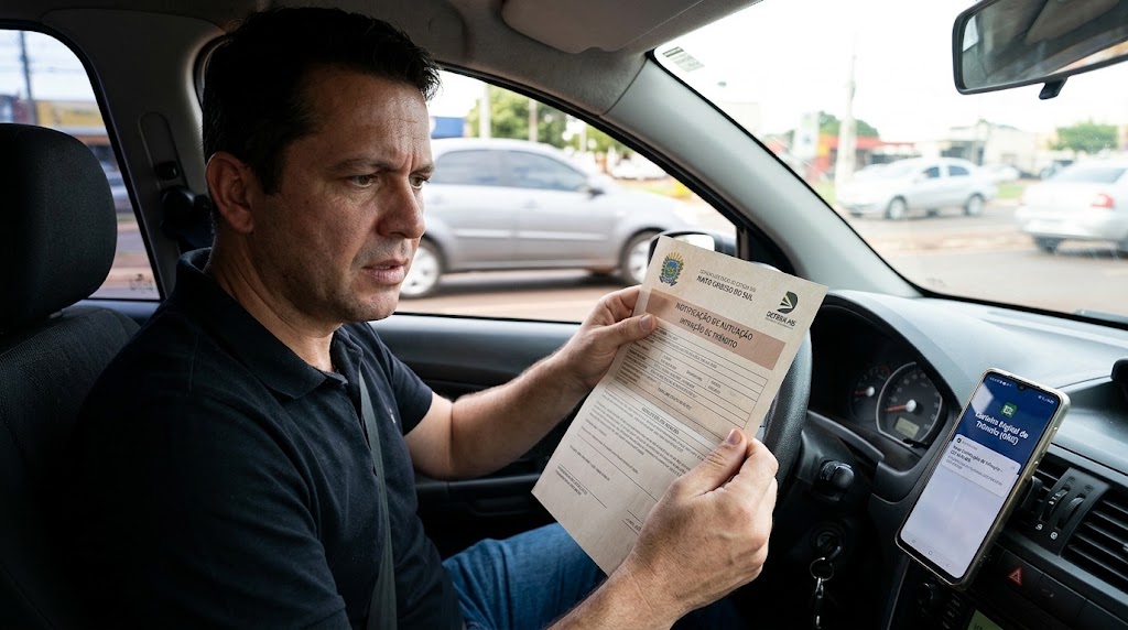 DETRAN-MS notifica condutores