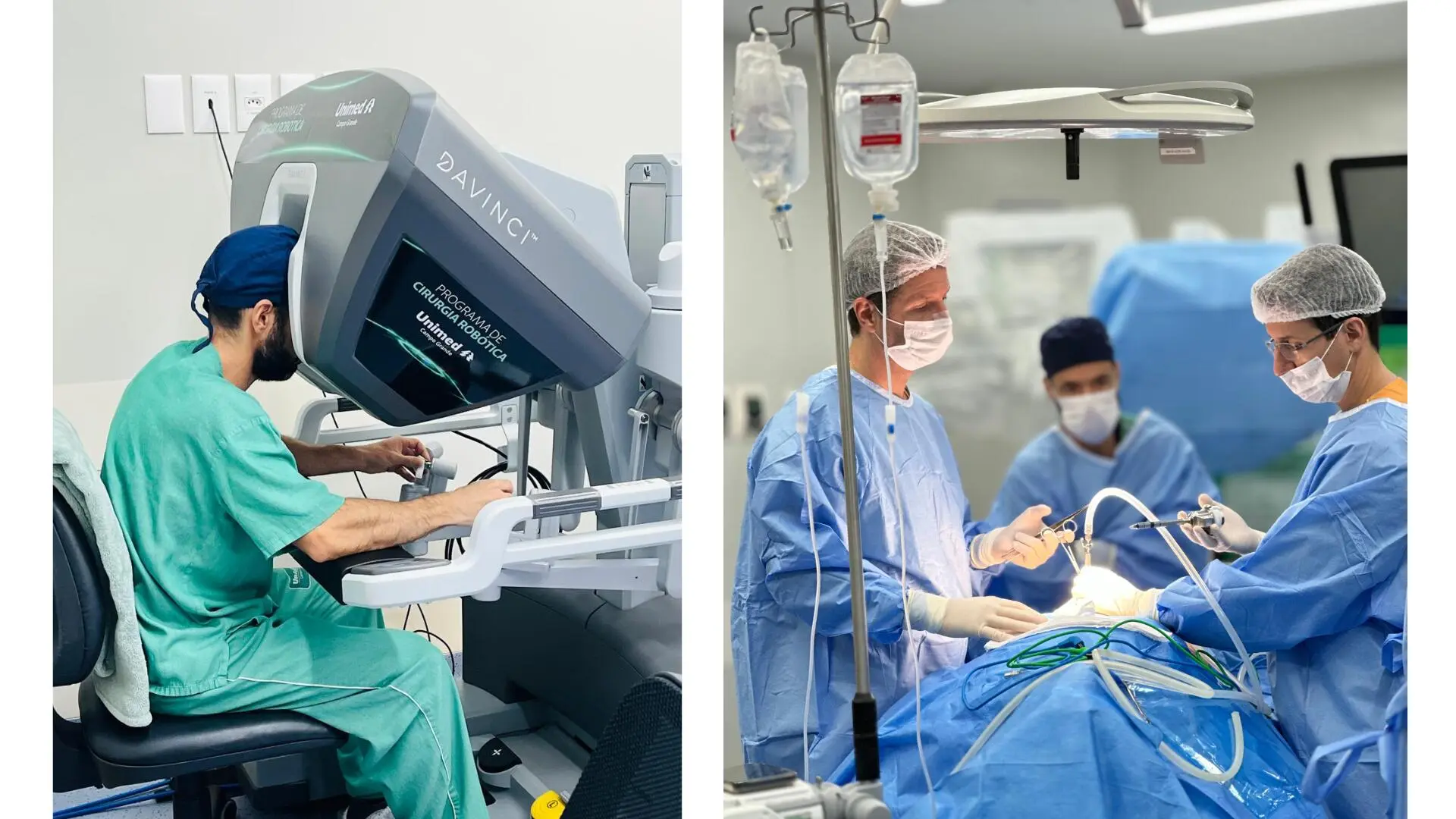 Hospital Unimed Campo Grande realiza primeira cirurgia robótica e marca avanço tecnológico na saúde de MS