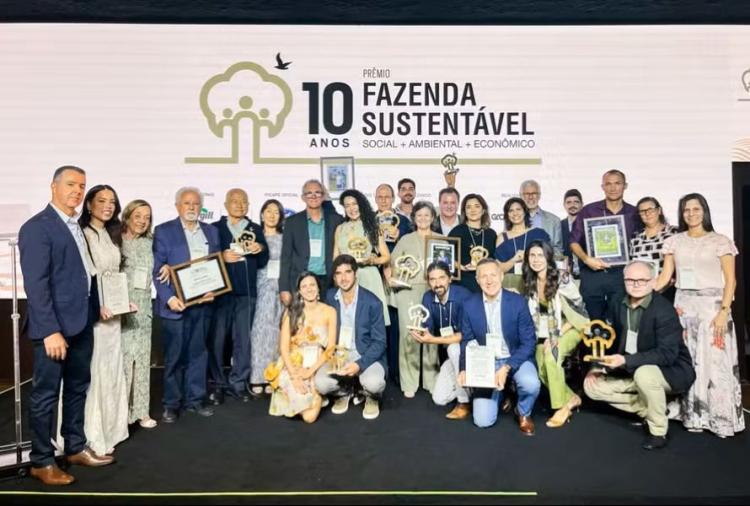 Produtores atendidos pelo Senar/MS conquistam primeiro lugar no prêmio Fazenda Sustentável 2026