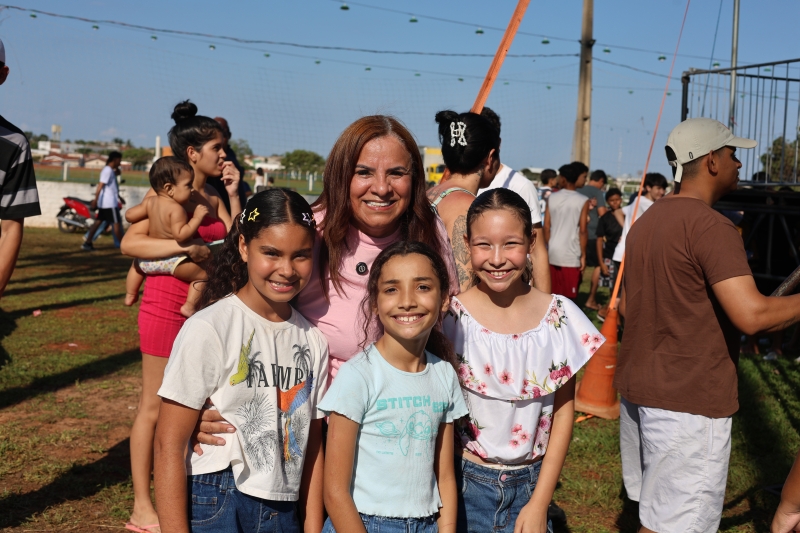Festa do Dia das Crianças reúne famílias em tarde de alegria e diversão em Brasilândia.
