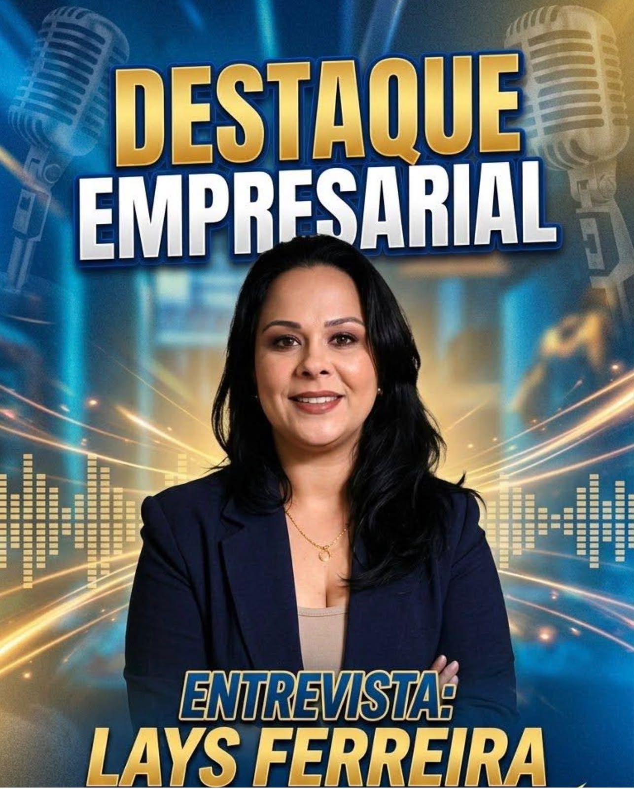 Em entrevista ao programa Destaque Empresarial, da Cidade FM, Lays Ferreira compartilha sua trajetória de maternidade atípica, superação e propósito por meio da psicanálise.