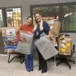 Prefeitura de Brasilândia recebe doação de cobertores do Detran-MS para Campanha do Agasalho
