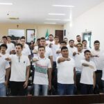 Jovens de Brasilândia participam da Cerimônia de Juramento à Bandeira Nacional