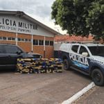 Grande apreensão em Brasilândia: Polícia Militar intercepta quase meia tonelada de maconha e recupera veículo roubado