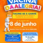 Contagem regressiva: Carreta da Alegria chega a Brasilândia no dia 12 de julho para premiar quem vacinou