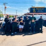 Blitz educativa encerra Maio Amarelo 2026 em Brasilândia com participação de estudantes e polícia militar