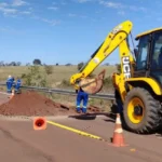 Defesa Civil supervisiona obras de recuperação de erosão na MS-459