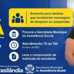 Bolsa Família: responsáveis com benefício bloqueado ou suspenso por baixa frequência escolar devem procurar atendimento.